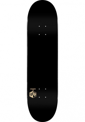 Mini-Logo Chevron Detonator Solid Black 7,75 " Skateboard Deck